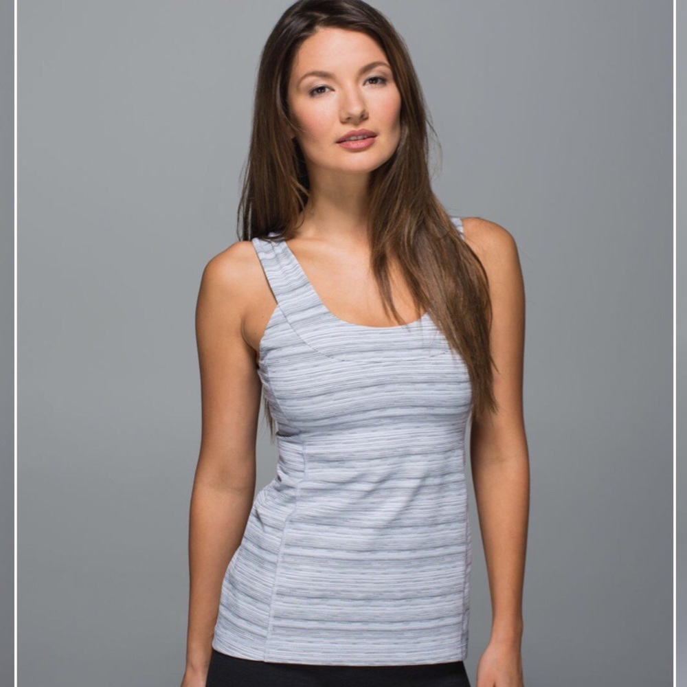 Lululemon Scoop Back Tank Gray